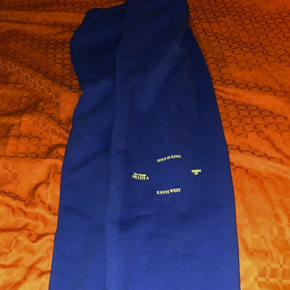 Kanye west Jesus is king album release sweatpants - Picture 3 of 4